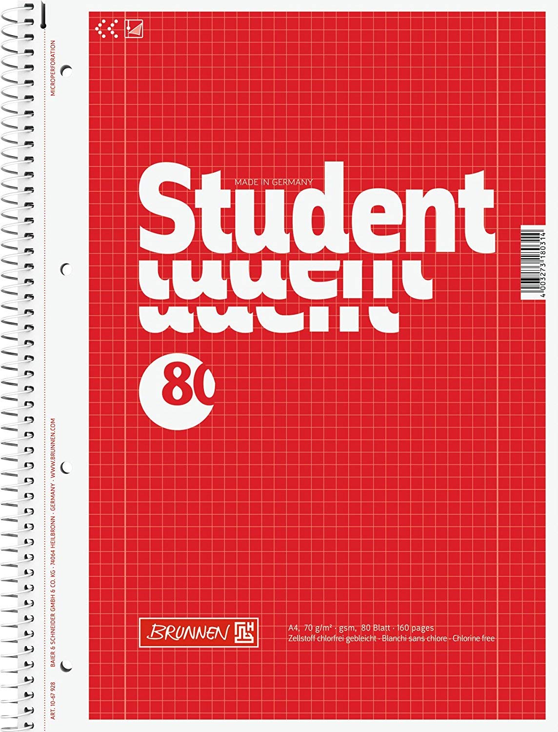 Collegeblock A4 Kariert